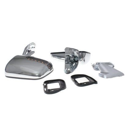 Chrome Door Mirror with LED Flasher for Toyota Hilux (1988–1997)