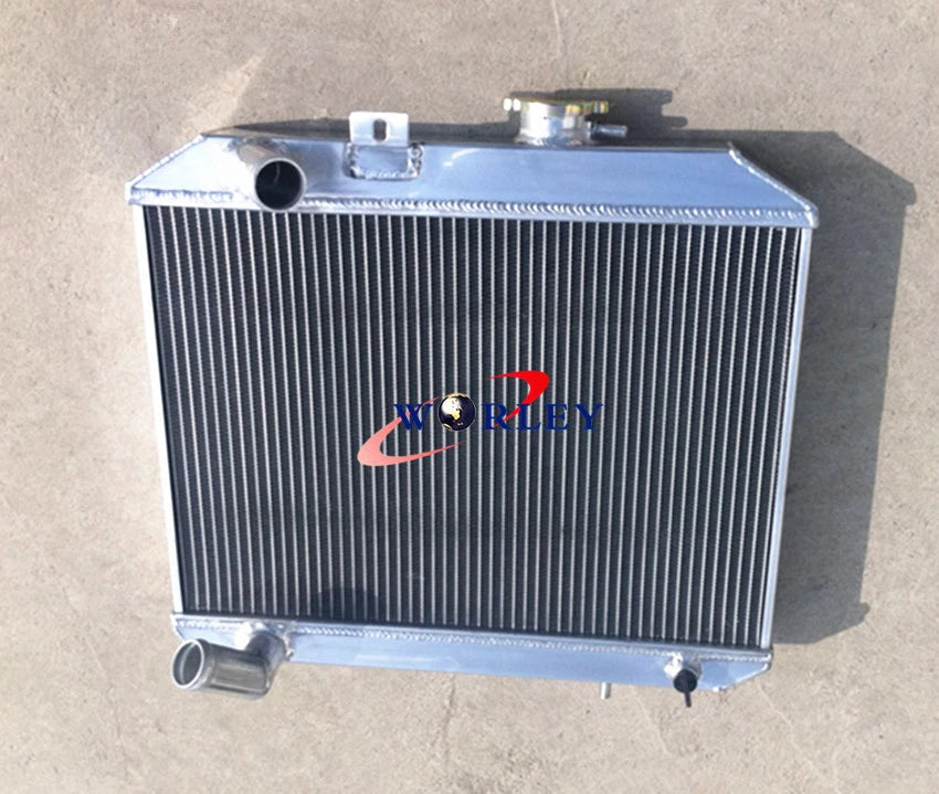 3-Row Aluminum Radiator for Jeep Willys MB CJ-2A M38 (1941–1952)