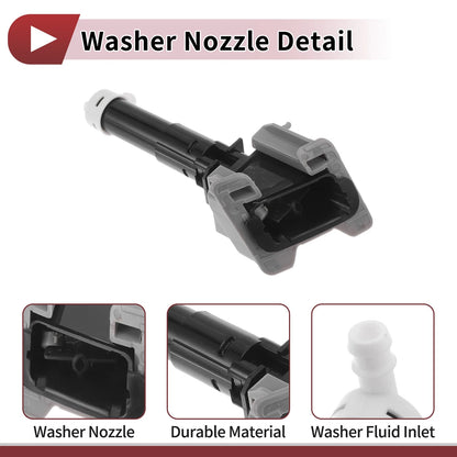 Front Driver Side Headlight Washer Nozzle for Mitsubishi ASX (2010–2020) No.8265A643