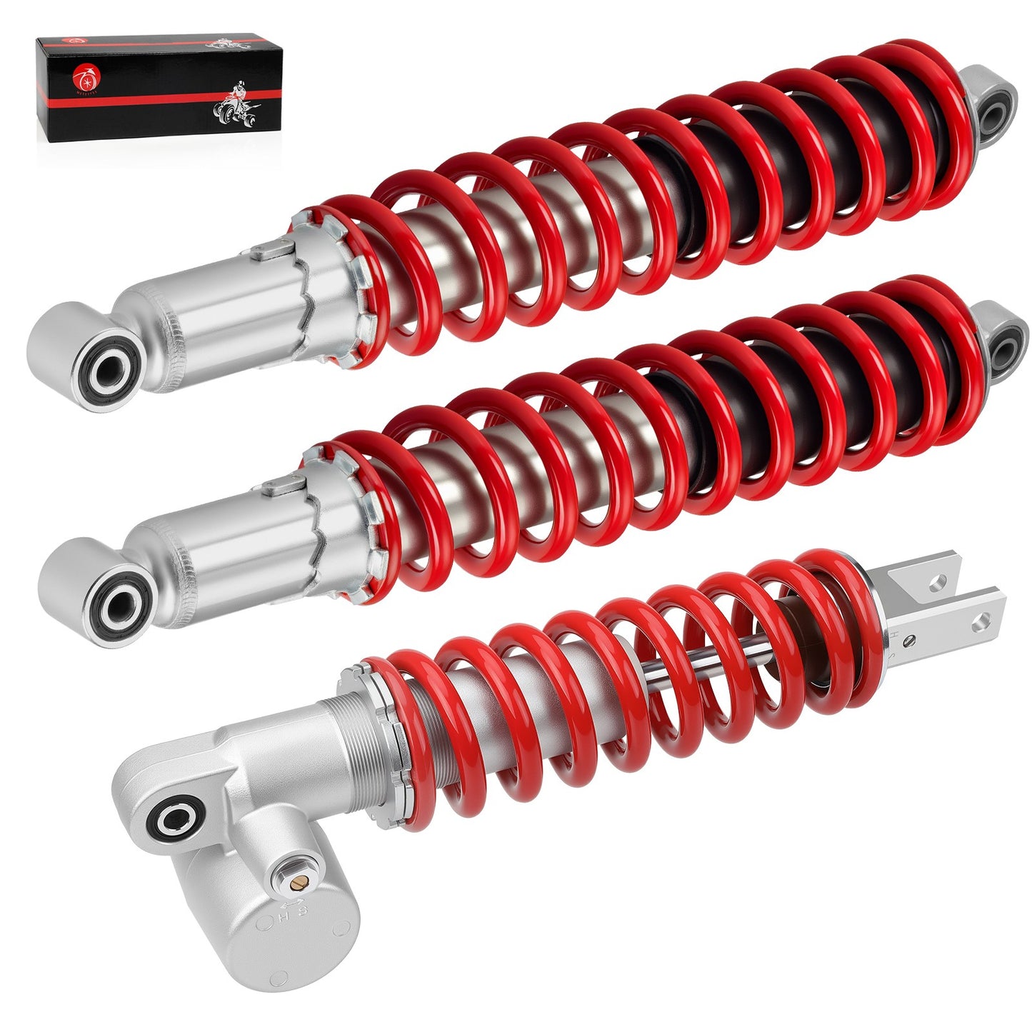 Set of 2 Front Rear Shock Absorbers for Honda Sportrax 400 (1999–2014)