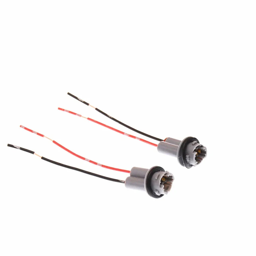 Car Lamp Holder Bulb Base Adapter for Turn Signal Light Socket T10 T15
