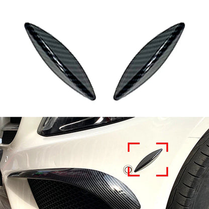 Bumper Lip Splitter Spoiler Canards for Mercedes Benz C-Class (2015-2018)