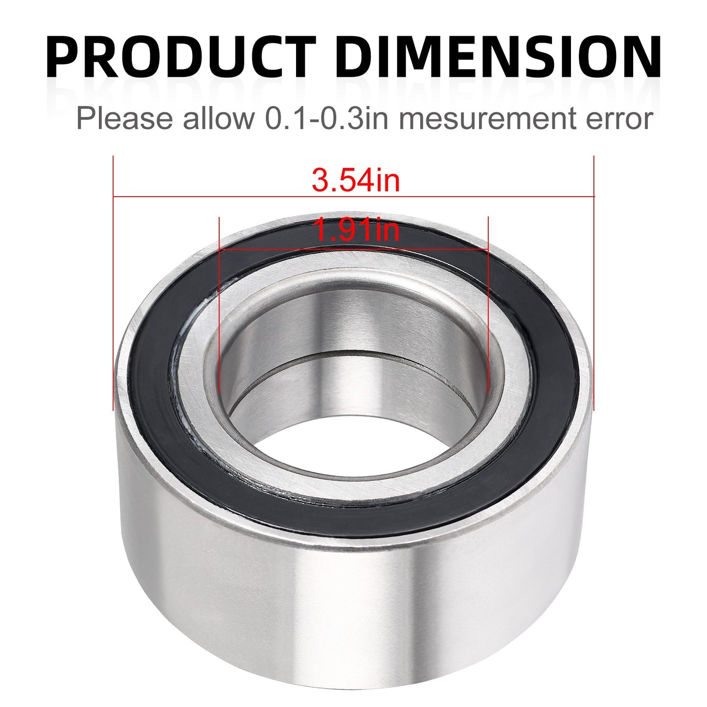 Wheel Bearing for Arctic Cat Textron Wildcat XX (2018–2023) Front/Rear