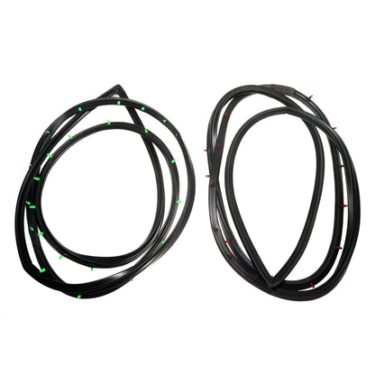 Front Door Weatherstrip Set for Toyota Corona 4-Door (1970–1973)