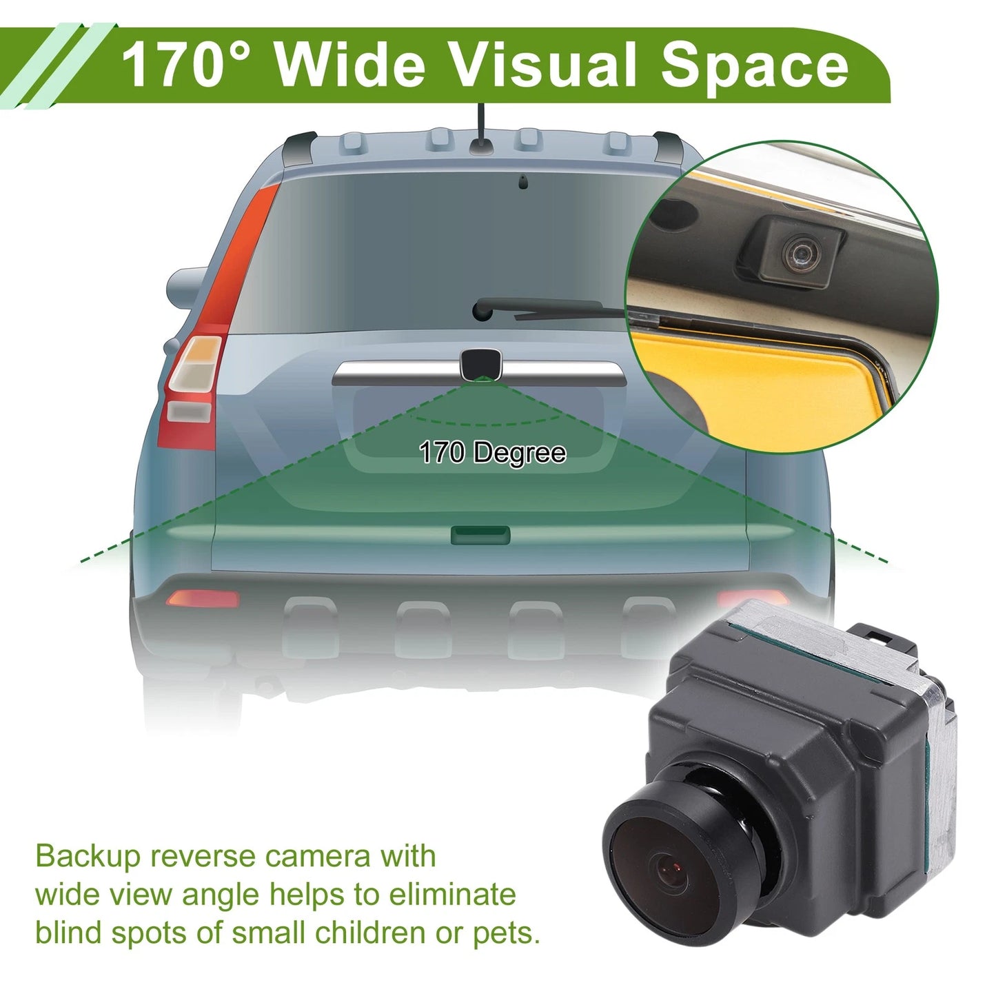 Car Park Assist Camera for Land Rover Range Rover Evoque L538 (2012–2016) No.LR095387