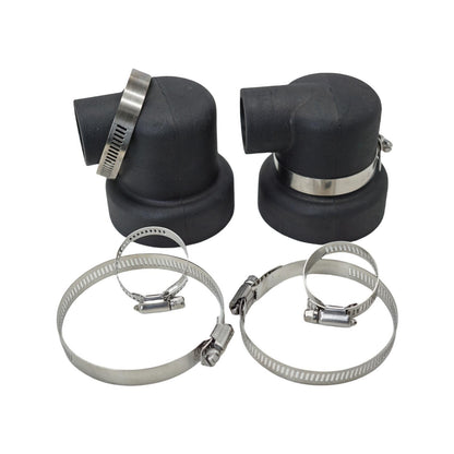 2Pcs Heat Exchanger End Cap for Volvo Penta MD22