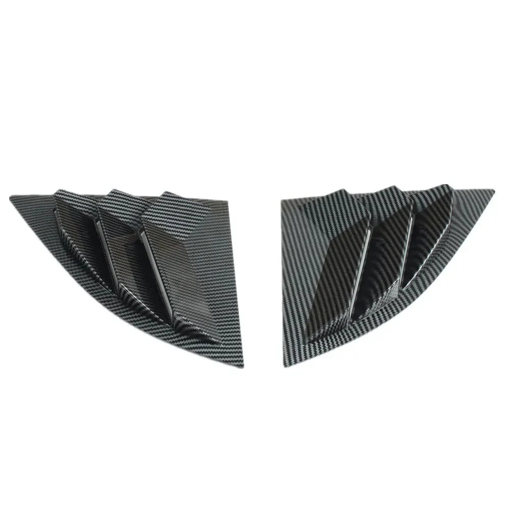 Rear Quarter Glass Duct Louver Vent Covers for Toyota Supra (2019-2025)