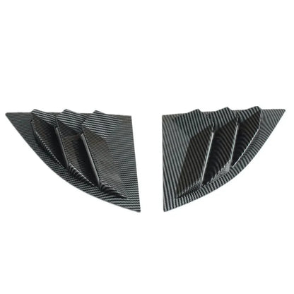 Rear Quarter Glass Duct Louver Vent Covers for Toyota Supra (2019-2025)