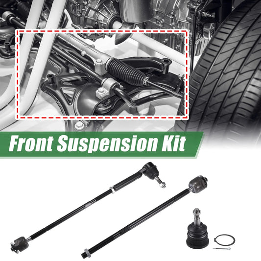 10 x Front Suspension Kit Inner Outer Tie Rod Ends for Dodge Grand Caravan (2008-2020)