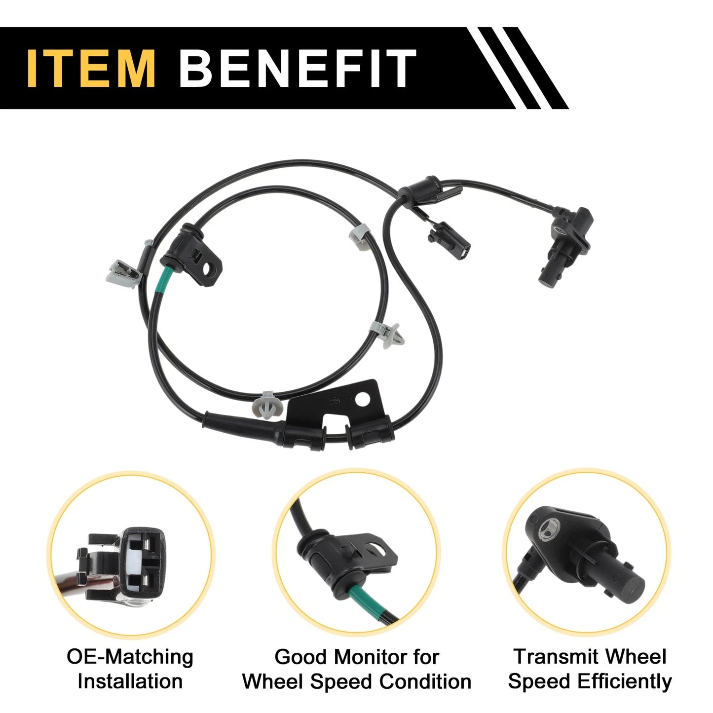 ABS Wheel Speed Sensor No. 9567108300 for Hyundai Elantra (2011–2016)