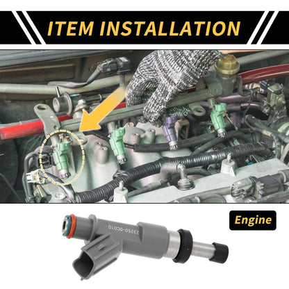 Fuel Injector for Toyota Tacoma (2005–2014) 12 Holes Gray