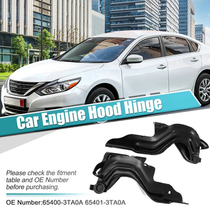 Hood Hinge 2 x Black for Honda (654003TA0A) (2016-2021)