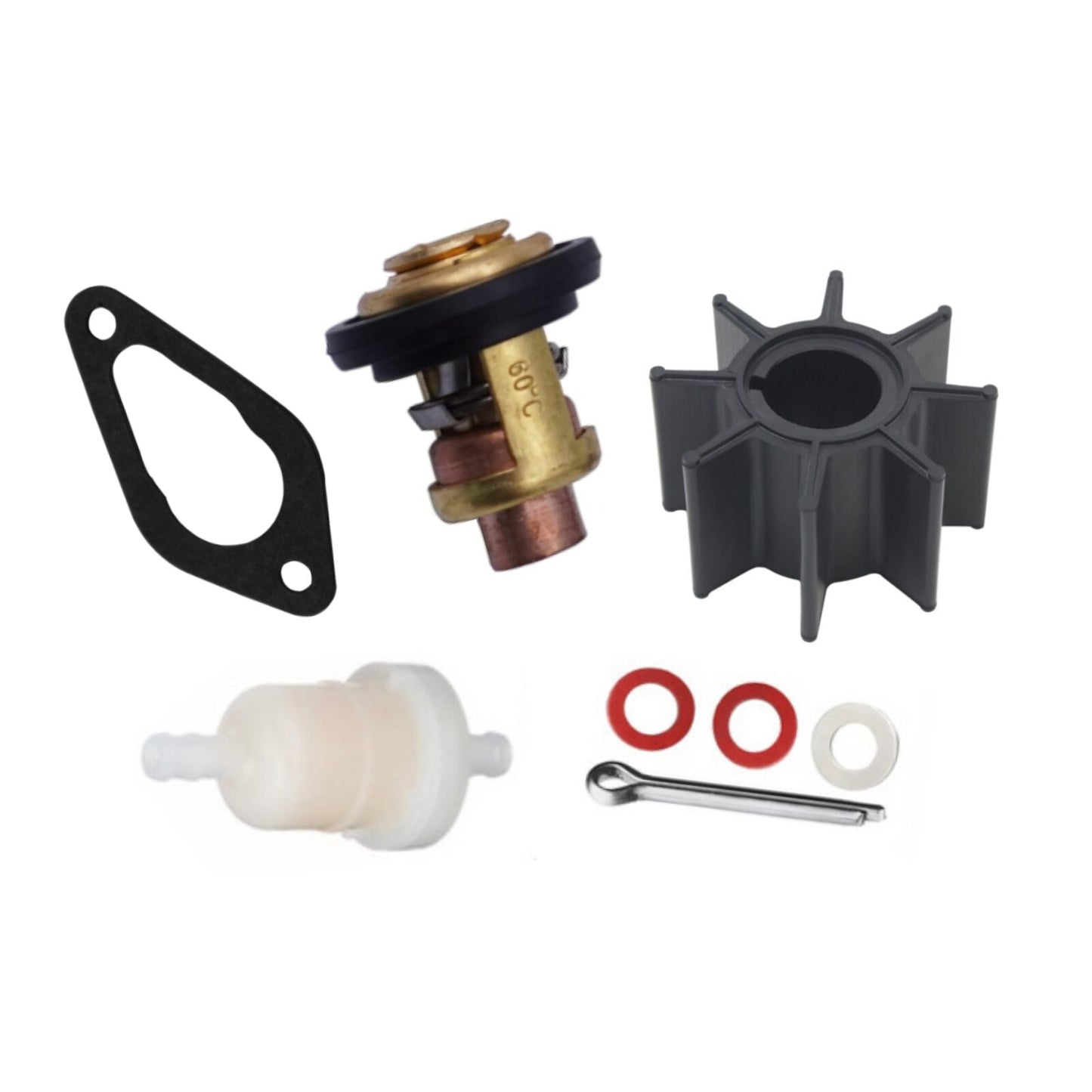 Maintenance Kit for Tohatsu MFS 9.9HP 15HP 20HP Outboard