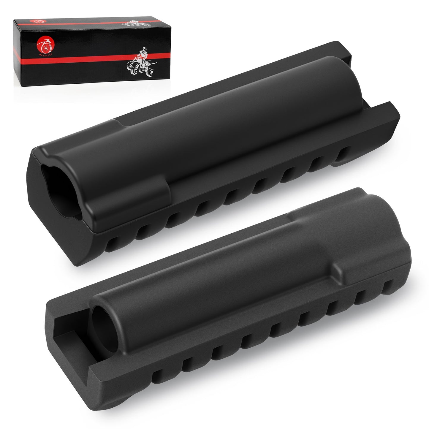 2X Rubber Foot Rests for Suzuki LT80S (1987–2006)