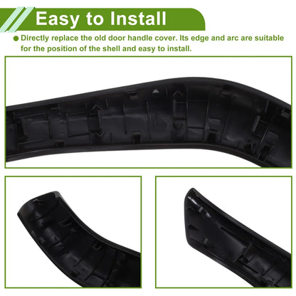 Door Panel Handle Pull Trim Cover for BMW X1 (2016 - 2022) Deep Brown