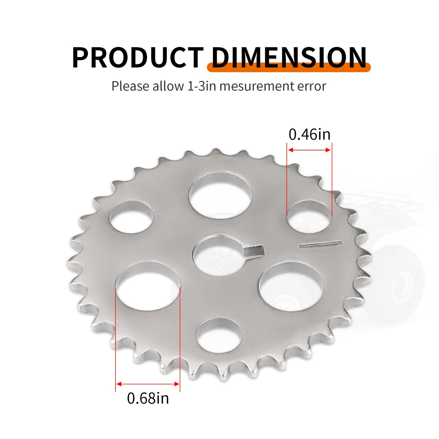 Camshaft Timing Gear Sprocket for Yamaha Wolverine 350 (1995–2005)