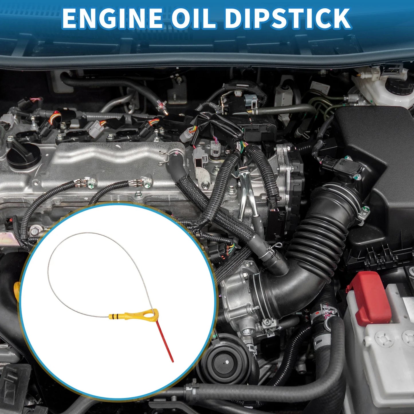 Engine Oil Dipstick for Hyundai Santa Fe DM 2.2T (2012-2014)
