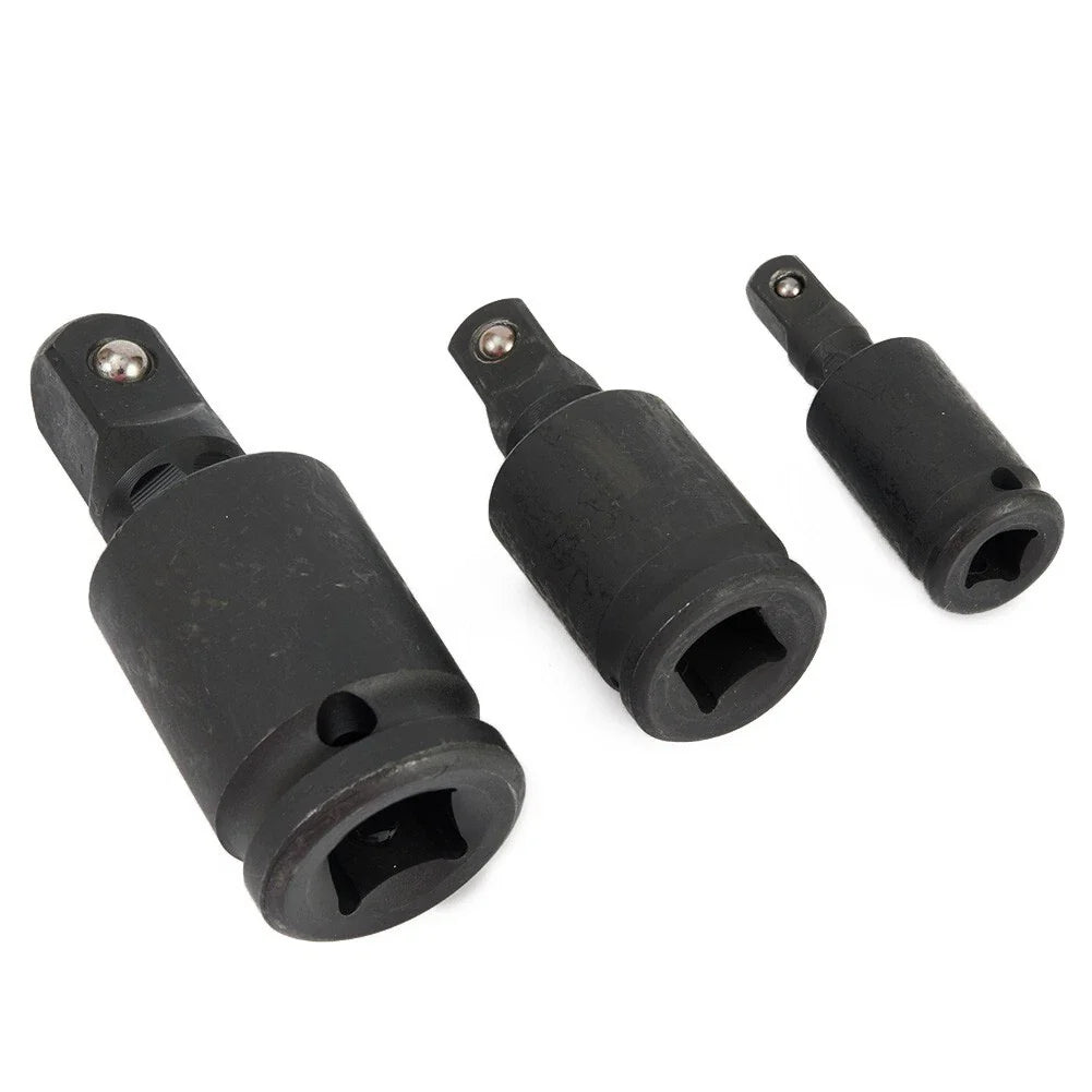 1/2 3/8 1/4 Drive Socket Joint Set Swivel Extension for Automotive Tool