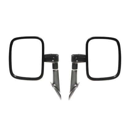 Set of 2 Black Side Door Mirrors for Toyota Land Cruiser BJ60 FJ60 HJ60 HJ61 (1980–1990)