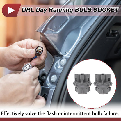 DRL Day Running Light Socket for Vauxhall Astra J (2010–2016) No. 13377773