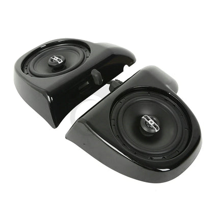 6.5" Lower Vented Fairings Speaker Glove Box for Harley Touring FLHT (14-24)