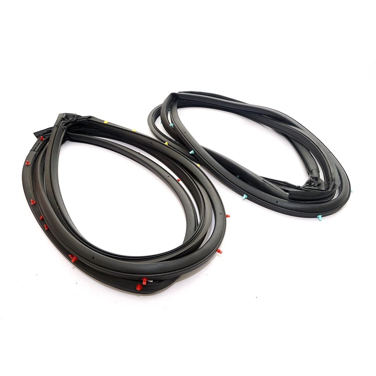 Set of 4 Front Door Weatherstrips for Honda Accord Sedan (2013–2017)