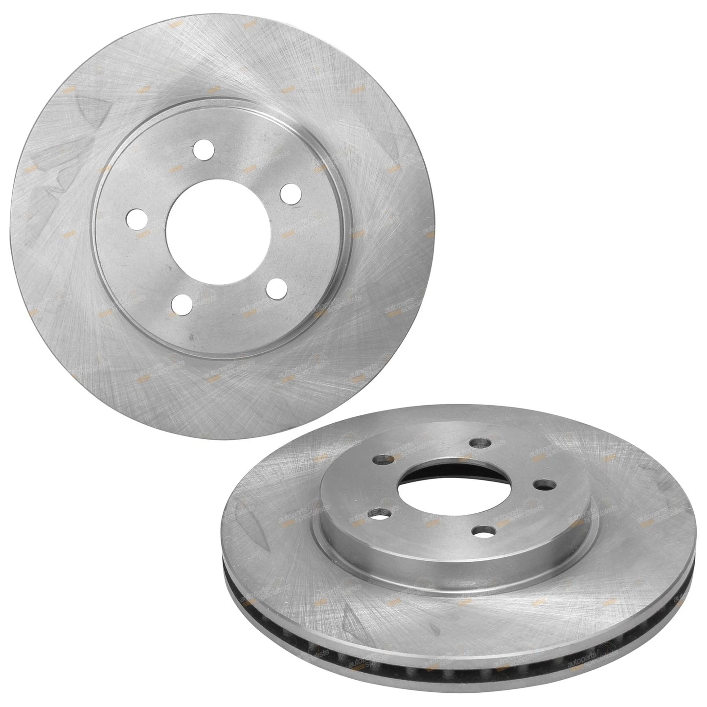 2 Front Disc Brake Rotors for Ford Escape (2006–2012)