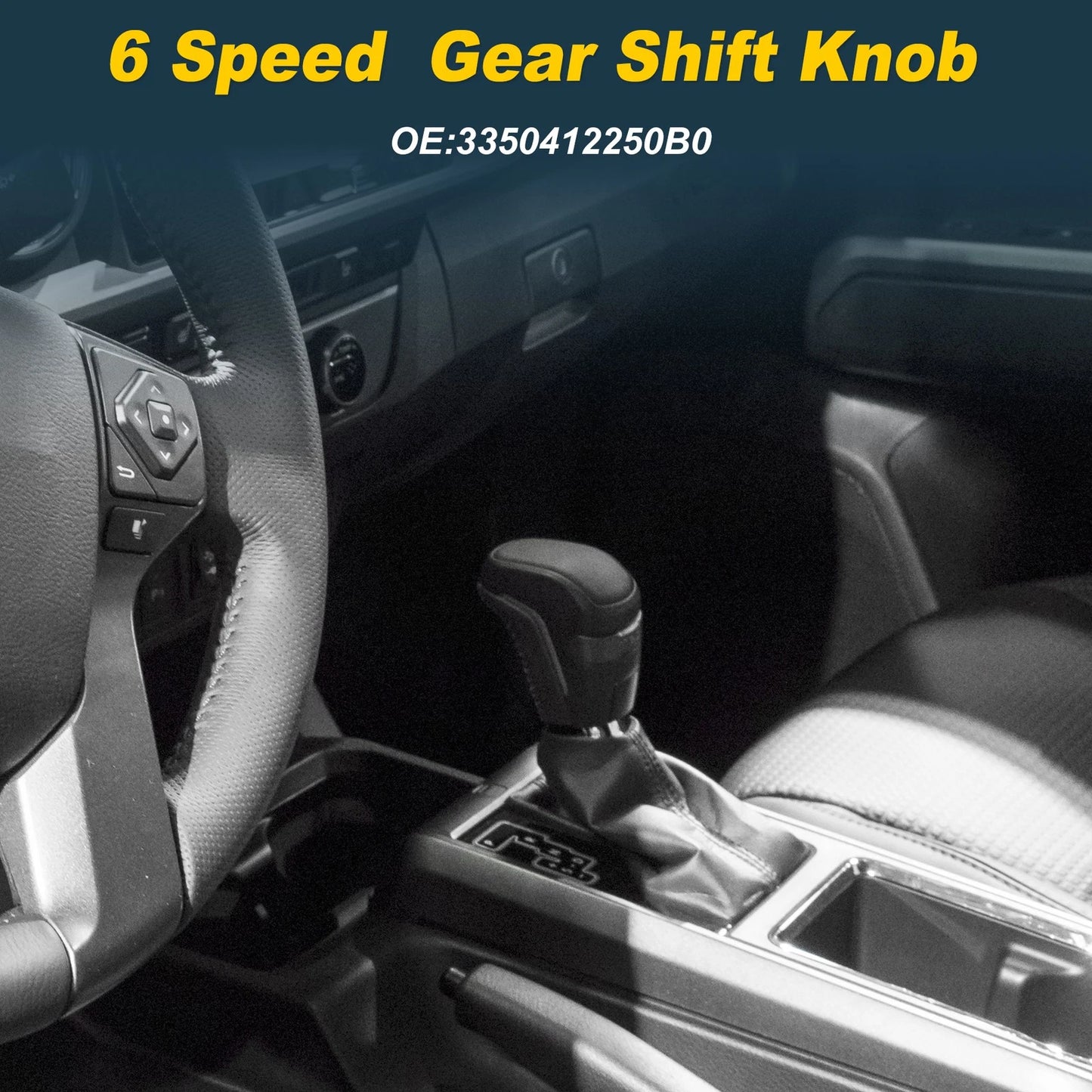 Gear Shift Knob for Toyota Tacoma (2005–2016) No. 3350412250B0