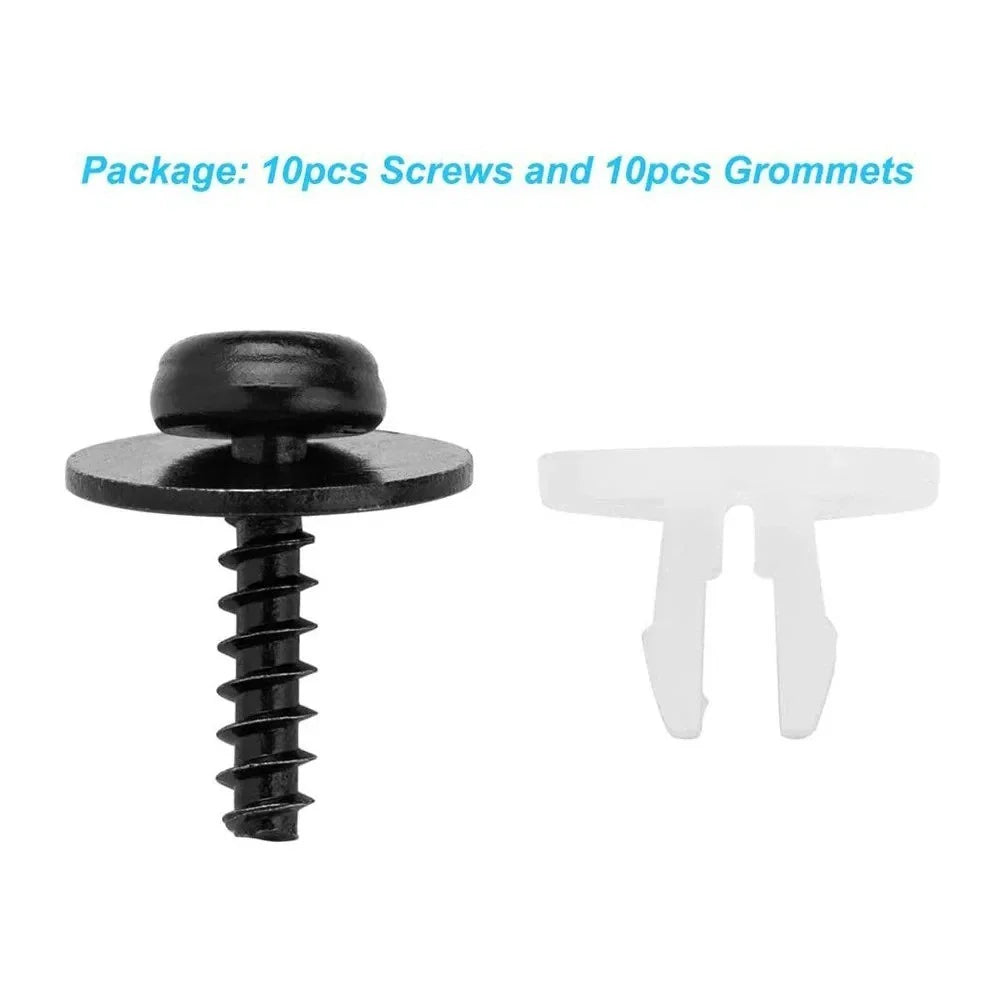 20 x Ford Under Engine Shield Screw Grommet Bumper Cover Retainers