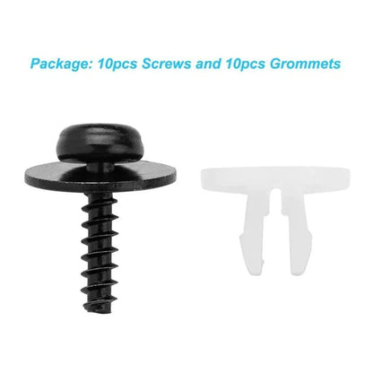 20 x Ford Under Engine Shield Screw Grommet Bumper Cover Retainers