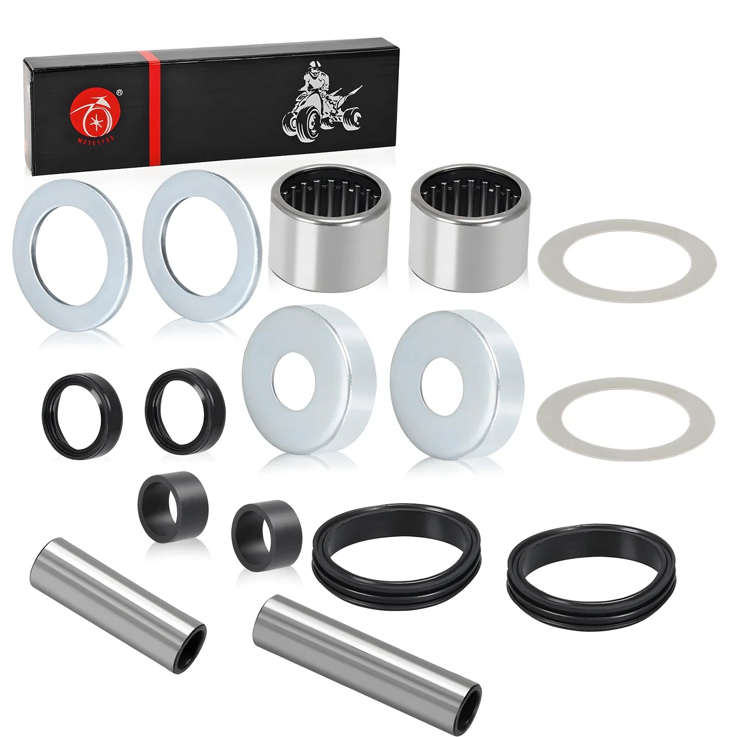 Swing Arm Bearing Bushing Seal Rebuild Kit for Yamaha Blaster (1988–2006)