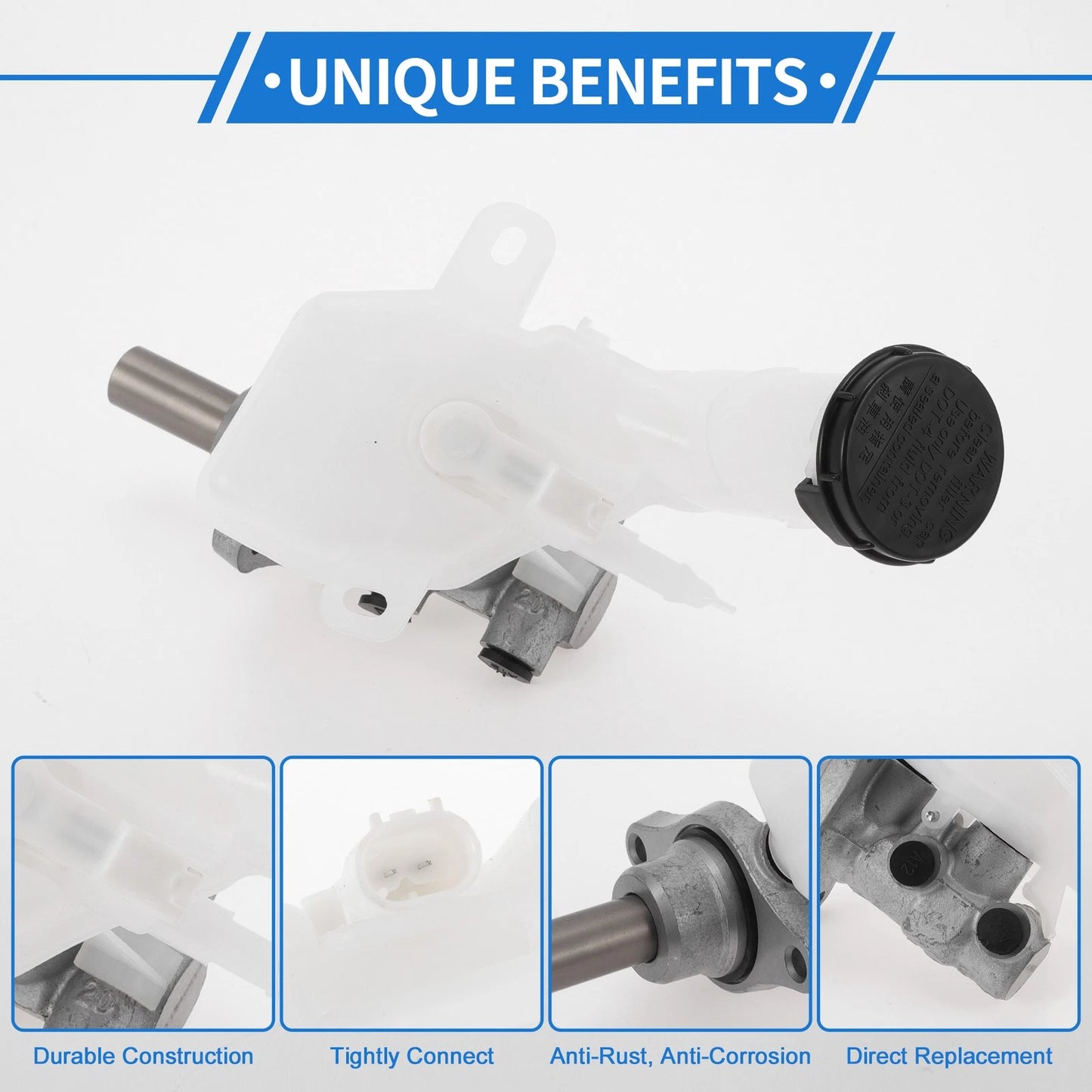 Brake Master Cylinder with Reservoir No. 4625A199 for Mitsubishi Lancer (2006–2017)