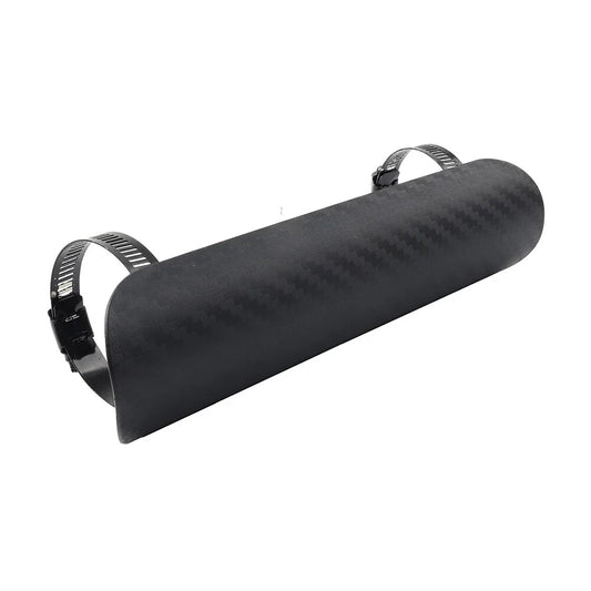 Black Exhaust Muffler Pipe Heat Shield Cover for Motorcycle Universal