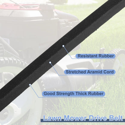 Lawn Mower Deck Belt for Craftsman Z5200 Z5400 Z5600 Z5800 (1 pcs)