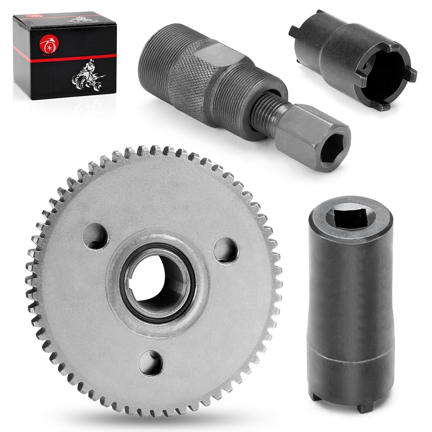 Starter Clutch Flywheel Puller Tool Kit for GY6 Scooter (152QMI, 157QMJ)