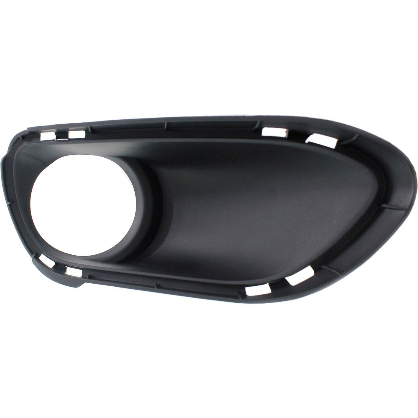 2X Fog Light Trim Set for Porsche Cayenne (2011–2014) Textured Black