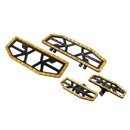 2X Rear Passenger Footpeg Mount Bracket for Harley Electra Glide, Road King (1993–Present)