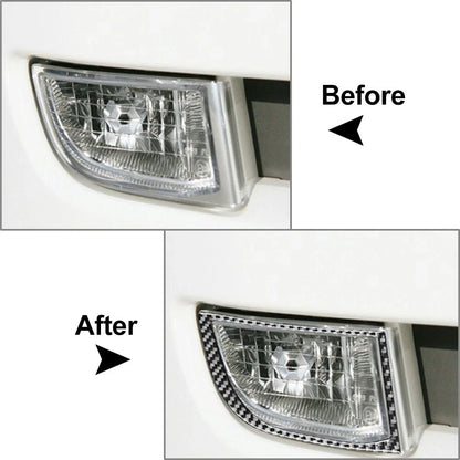 Front Fog Lamp Covers for Toyota Land Cruiser Prado (2003-2009)