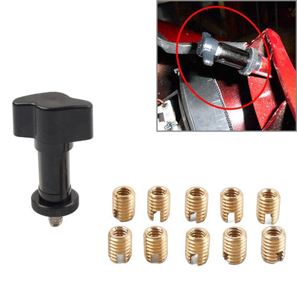 Batwing Fairing Brass Thread Inserts Repair Kit for Touring (1997-2013) 10pcs