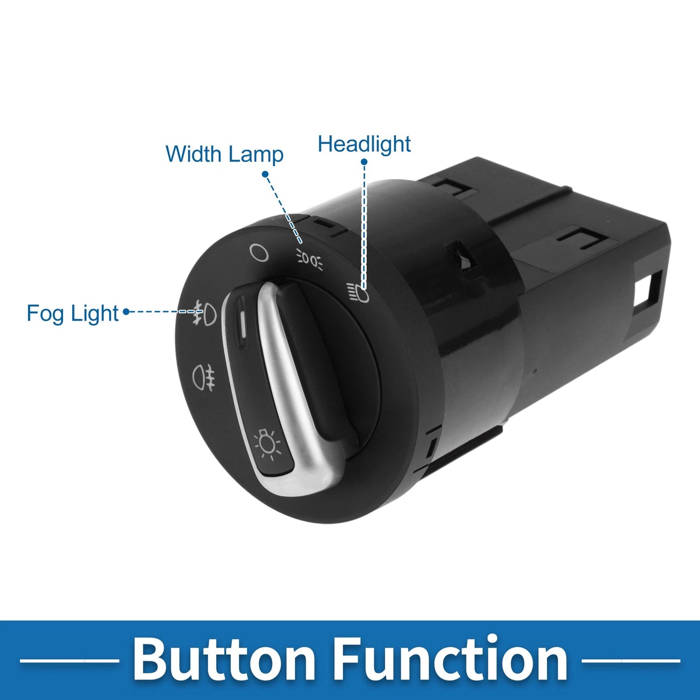 Headlight Switch for VW Sharan (1995–2010) No. 1C0941531A/1C0941531/1C0941531A01C