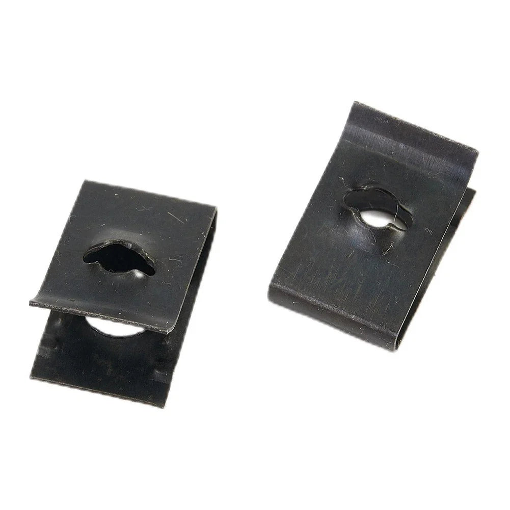 20x Metal U-Type Clips for Car Bumper Fender Trim Panel Fastener