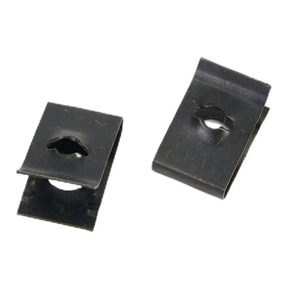 20x Metal U-Type Clips for Car Bumper Fender Trim Panel Fastener