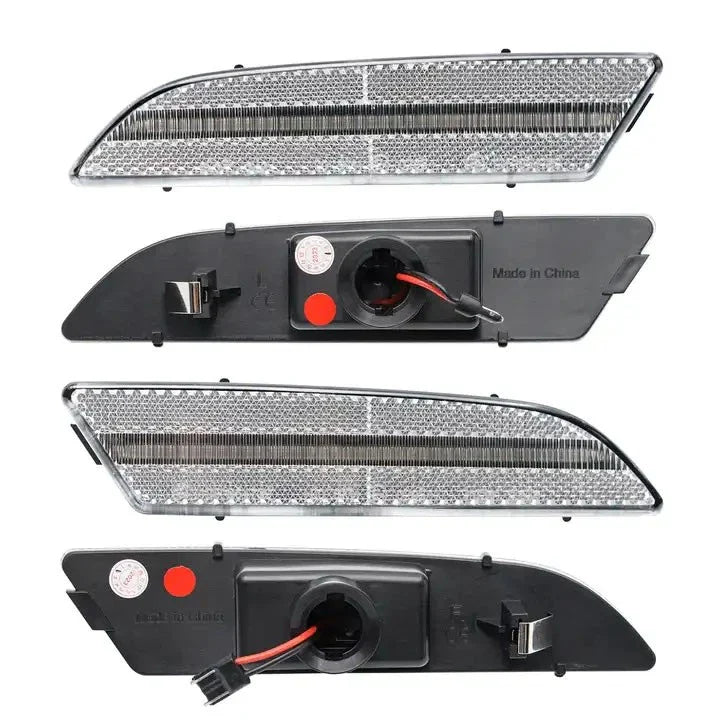 4PCS Clear Turn Signal Side Marker Light for Chrysler Crossfire (2004–2008)