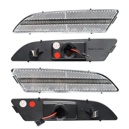 4PCS Clear Turn Signal Side Marker Light for Chrysler Crossfire (2004–2008)