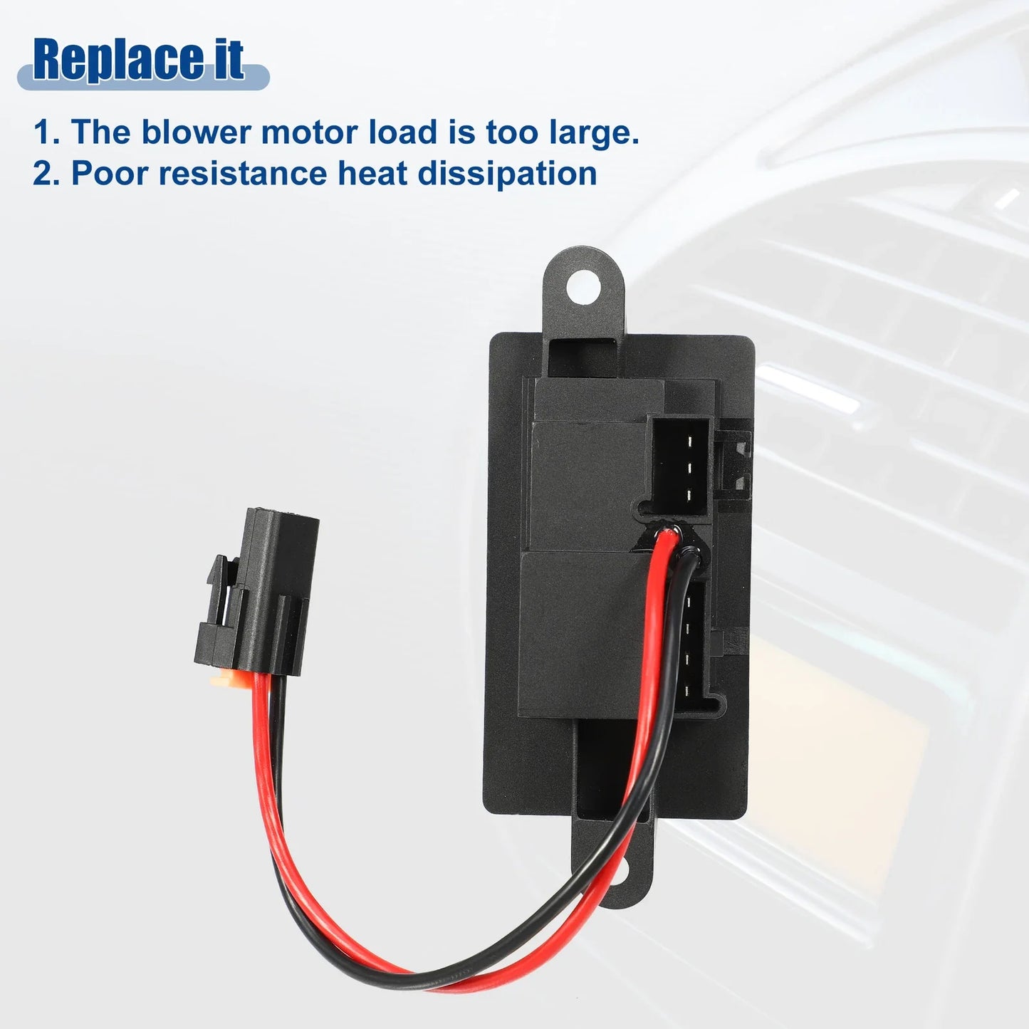 Blower Motor Resistor Replacement for Chevrolet Suburban
