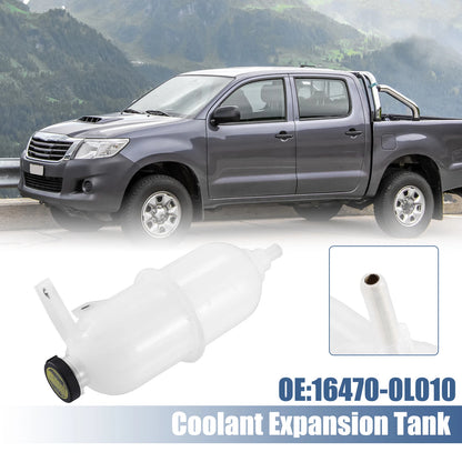Coolant Radiator Reservoir Tank 16470-0L010 with Cap for Toyota Hilux (2005–2015)