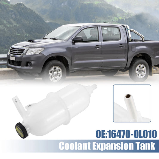 Coolant Radiator Reservoir Tank 16470-0L010 with Cap for Toyota Hilux (2005–2015)
