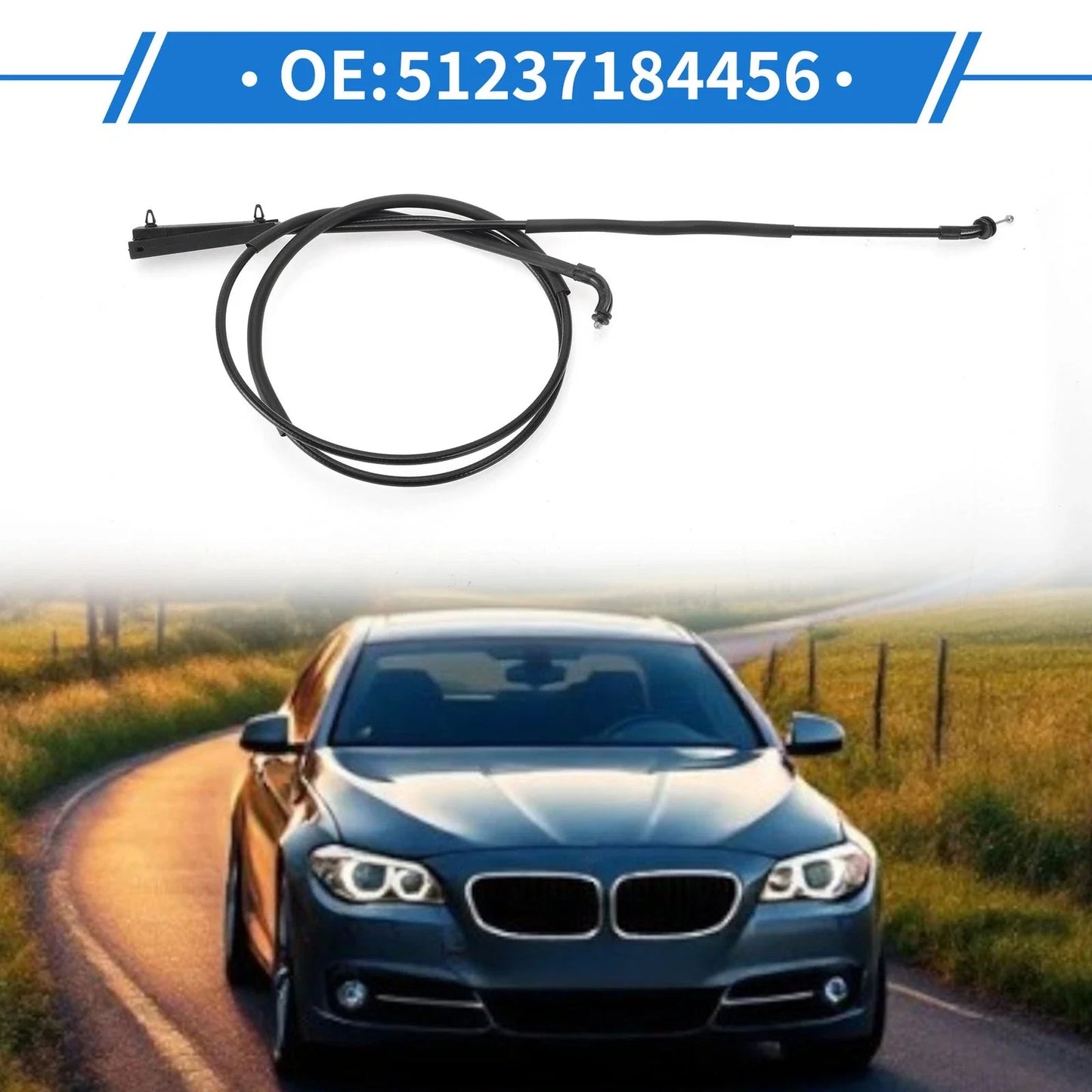 Hood Release Cable for BMW X5 (2007-2014)