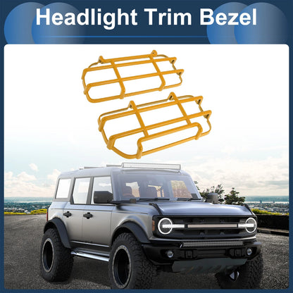 1 Pair Front Left Headlights