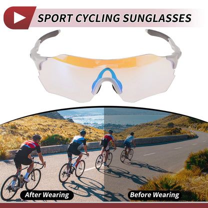 Set of 1 Motorcycle Riding Goggles for Universal Fit (Light Blue Lens)